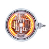 32544 SS Guide 682-C Style Headlight Assembly W/Crystal Lens & 34 LEDs Position Light - Right/Passenger Side - image 1
