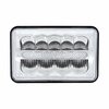 34125 ULTRALIT 9 High Power LED 4 in. x 6 in. Rectangular Light With White Position Light Bar - image 2