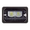 34134 ULTRALIT Heated 4 in. x 6 in. LED Headlight With Glass Lens & Aluminum Housing - High Beam - Black - image 2