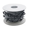 34194 200 Count 2-Prong Female Bullet Plugs 16G Wire Harness Roll - 66' W/4 in. Lead Between Plugs - image 2