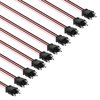 34212P10 3 Wire Pigtail With 3 Prong Straight Plug, 12 in. Lead, 10-Pack - image 3