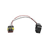 34236P 3-Way Molded Female Bullet Plug To 3-Way TE AMP Style 1.5mm Plug adapter - image 1