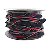 34243 100 Count 3-Prong Male Right Angle Bullet Plugs Wire Harness Roll - 100' W/12 in. Lead Between Plugs - image 1