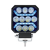 36040 11 LED High Power LED Work Light With  "U"  Light Guide [Blue] - image 1