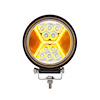 36454 4.5 in. 24 High Power LED Work Light With in.X in. Amber Light Guide - image 1