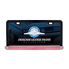 BLACK LICENSE FRAME WITH - image 1
