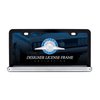 BLACK LICENSE FRAME WITH - image 2