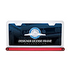 CHROME LICENSE FRAME WITH - image 1