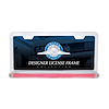 CHROME LICENSE FRAME WITH - image 1