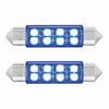 36596 8 SMD High Power Micro LED 211-2 Light Bulb - Blue (2-Pack) - image 1