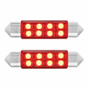 36597 8 SMD High Power Micro LED 211-2 Light Bulb - Red (2-Pack) - image 1