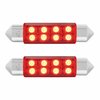 36597 8 SMD High Power Micro LED 211-2 Light Bulb - Red (2-Pack) - image 2