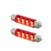 36597 8 SMD High Power Micro LED 211-2 Light Bulb - Red (2-Pack) - image 3
