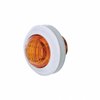 36600 3 LED Dual Function Mini Auxiliary/Utility Light With Bezel & Washer - Amber LED/Amber Lens - image 4