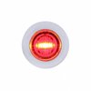 36603 3 LED Dual Function Mini Auxiliary/Utility Light With Bezel & Washer - Red LED/Clear Lens - image 2