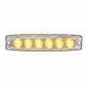 36683B Super Thin Warning Light [Amber LED/Clear Lens] - image 1