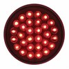 36832B 30 LED 4 in. Round Light (Stop, Turn & Tail) - Red LED/Red Lens - image 2