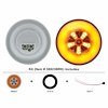 36923BAK 18 LED 4 in. Round GloLight Kit (Turn Signal) - Amber LED/Amber Lens (Each) - image 1