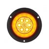 36958 21 LED 4 in. Flange Mount GloLight (Turn Signal) - Amber LED/Amber Lens - image 2