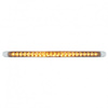 37091 23 SMD LED 17-1/4 in. Reflector Turn Signal Light Bar Only - Amber LED/Clear Lens - image 1