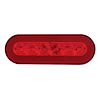 22 RED LED 6 OVAL GLO S/T - image 1