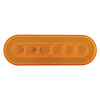 22 AMBER LED 6 OVAL P/T/C - image 1