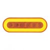 37129BAK 22 LED 6 in. Oval GloLight Bar Kit (Turn Signal) - Amber LED/Amber Lens (Each) - image 4