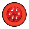 37132B 21 LED 4 in. Round GloLight (Stop, Turn & Tail) - Red LED/Red Lens - image 1