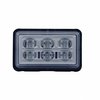 37158B Rectangular Warning Light With Bracket [Amber LED] - image 2