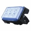 37159B Rectangular Warning Light With Bracket [Blue LED] - image 2