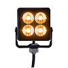 37186B Square Warning Lighthead [Amber LED] - image 1