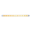 14 AMBER LED 12 FLUSH MOU