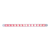 14 RED LED 12 FLUSH MOUNT - image 1