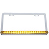CHROME LICENSE PLATE W/ 1 - image 1