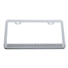 CHROME LICENSE PLATE W/ 1 - image 1