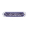 CHROME PLASTIC 7 LED 4 ST - image 1