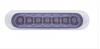 CHROME PLASTIC 7 LED 4 ST - image 1