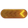 38143B 35 LED 6 in. Oval Sequential Turn Signal Light - Amber LED/Amber Lens (Bulk) - image 2