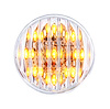 38362B 9 LED 2 in. Round Light (Clearance/Marker) - Amber LED/Clear Lens - image 1