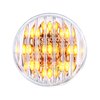 38362B 9 LED 2 in. Round Light (Clearance/Marker) - Amber LED/Clear Lens - image 2