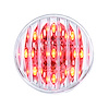 38363B 9 LED 2 in. Round Light (Clearance/Marker) - Red LED/Clear Lens - image 1