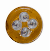 4 LED 1893 BULB - AMBER - image 1