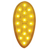 16 AMBER LED TEARDROP CLE - image 1