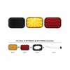 38746BAK 15 LED Rectangular Turn Signal Light Kit - Amber LED/Amber Lens - image 2