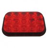 38747 15 LED Rectangular Light (Stop, Turn & Tail) - Red LED/Red Lens - image 4