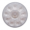 38772B 10 LED 4 in. Round Light (Stop, Turn & Tail) - Red LED/Clear Lens - image 1
