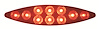 10 RED LED CAT S EYE S/T/ - image 1