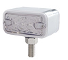 3 AMBER/3 RED LED RECTANG - image 1