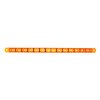 38946 14 LED 12 in. Turn Signal Light Bar - Amber LED/Amber Lens - image 2