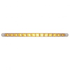 38948 14 LED 12 in. Turn Signal Light Bar - Amber LED/Clear Lens - image 1